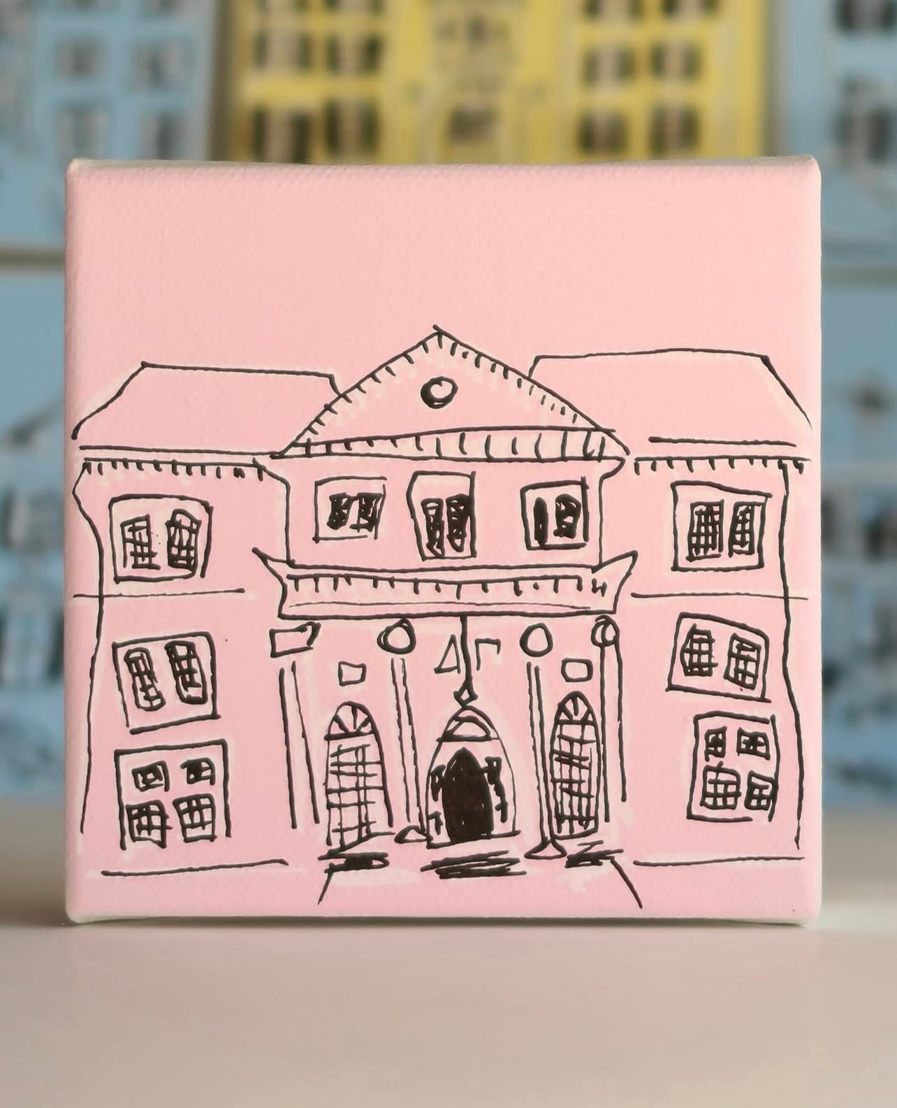 Sorority House Painting