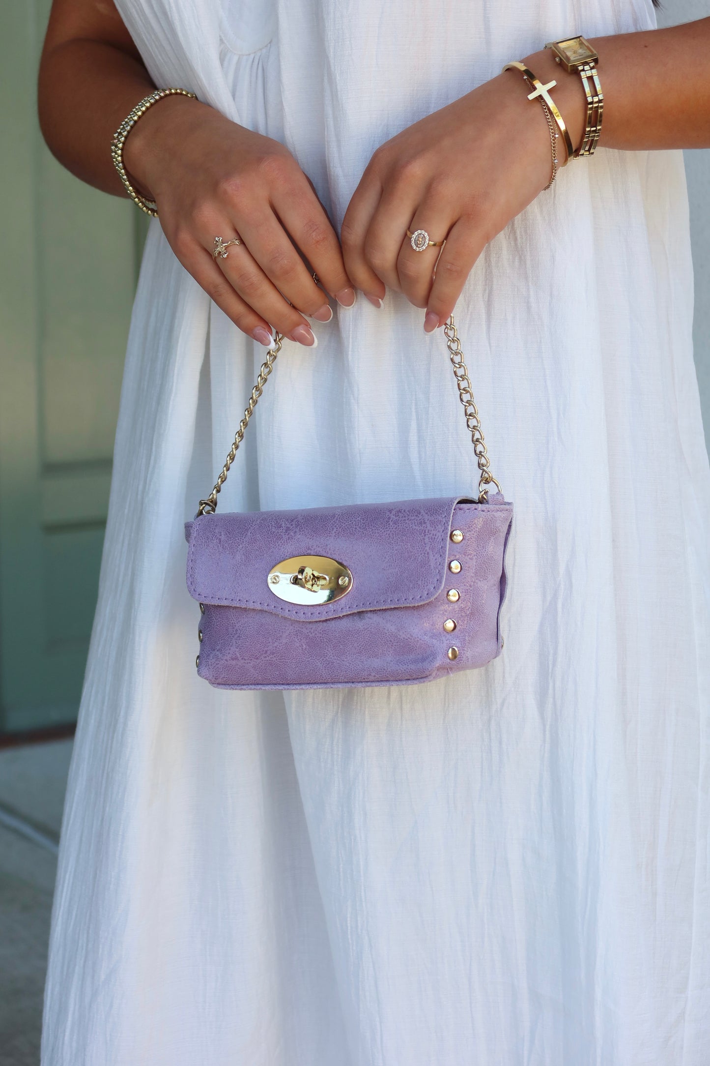 Purple Mini Purse