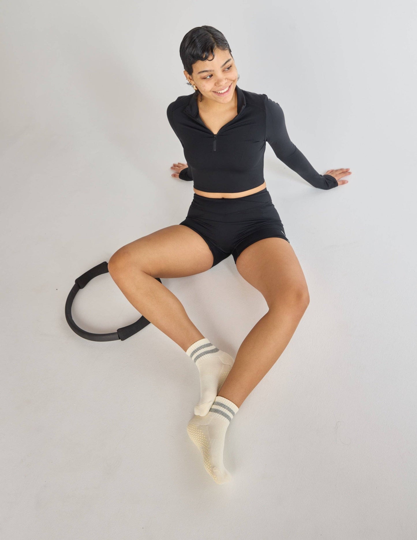 The Boyfriend Grip Sock: Varsity