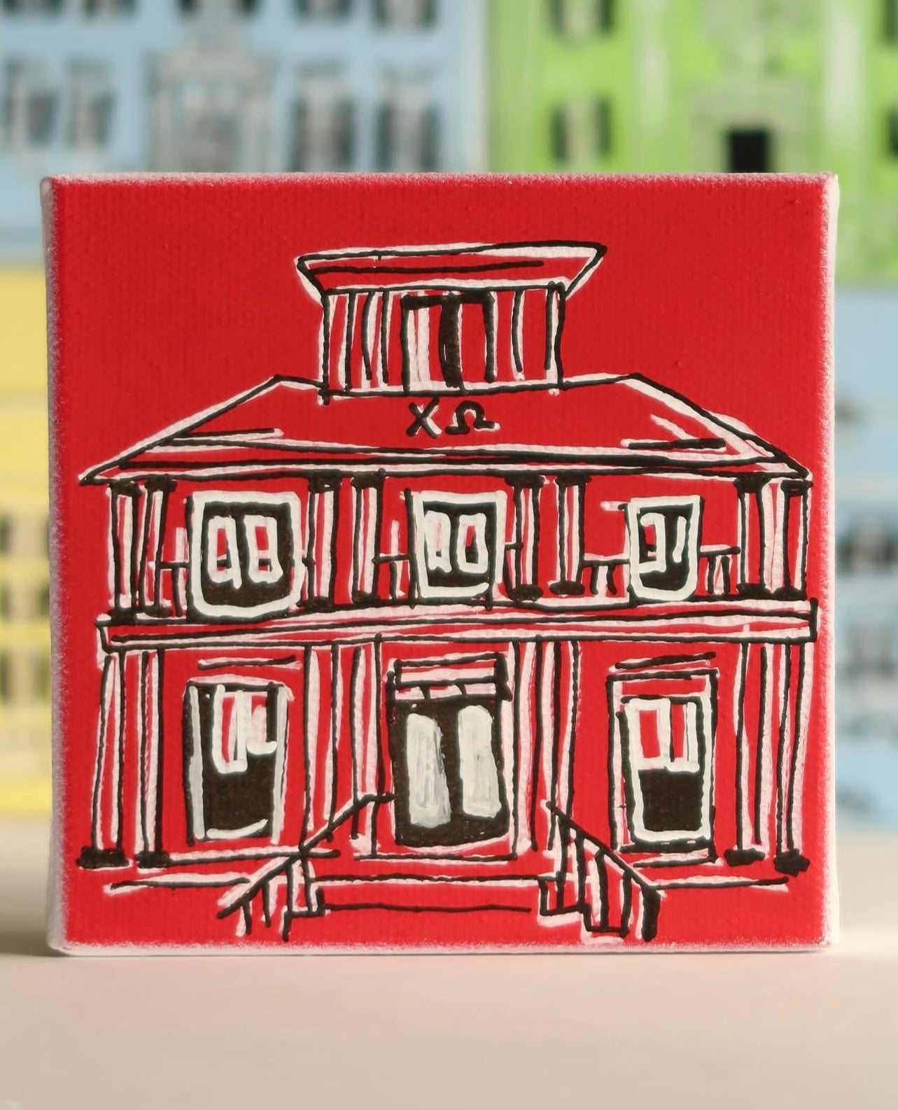 Sorority House Painting