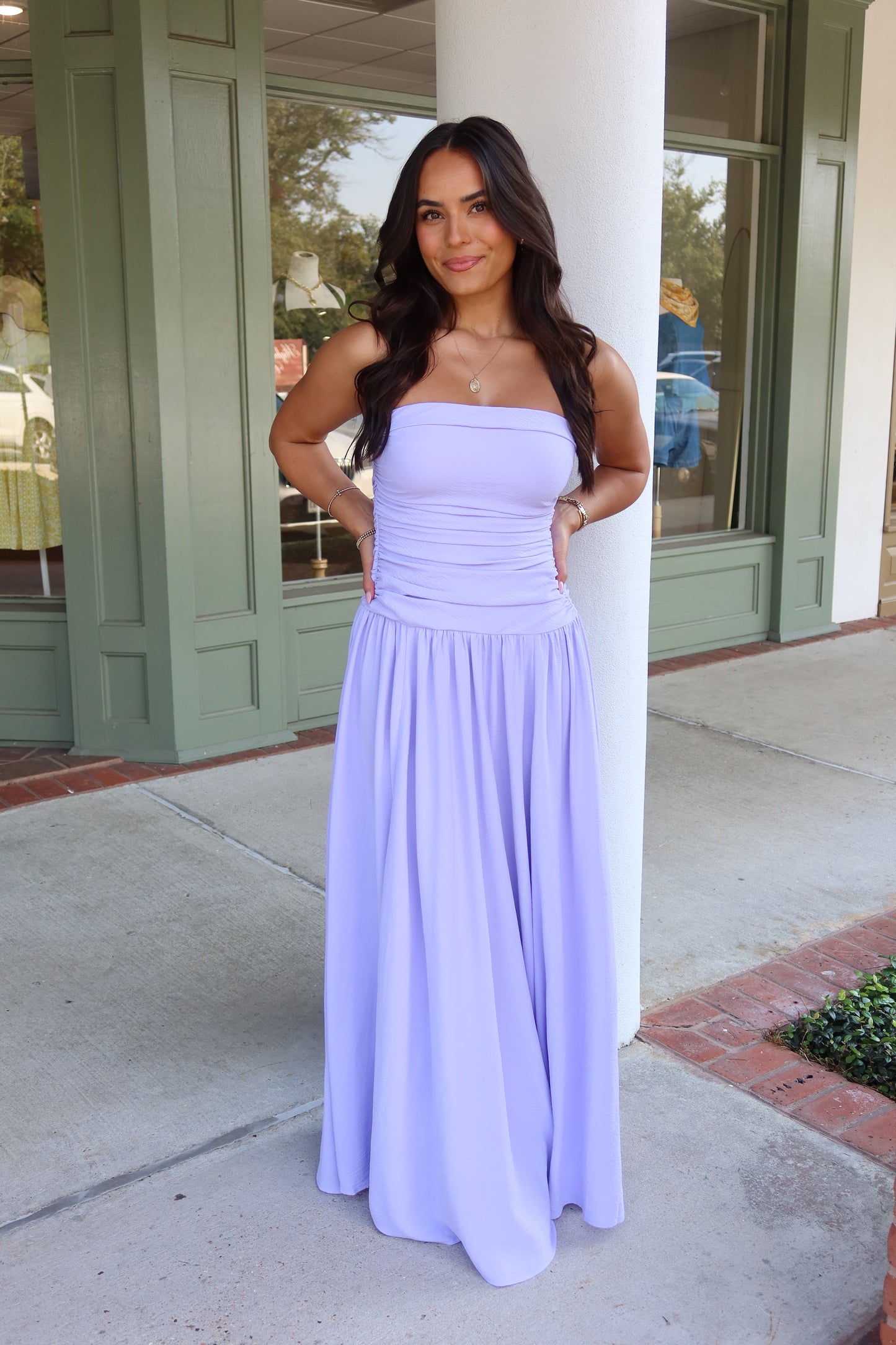 Lilac Maxi Dress