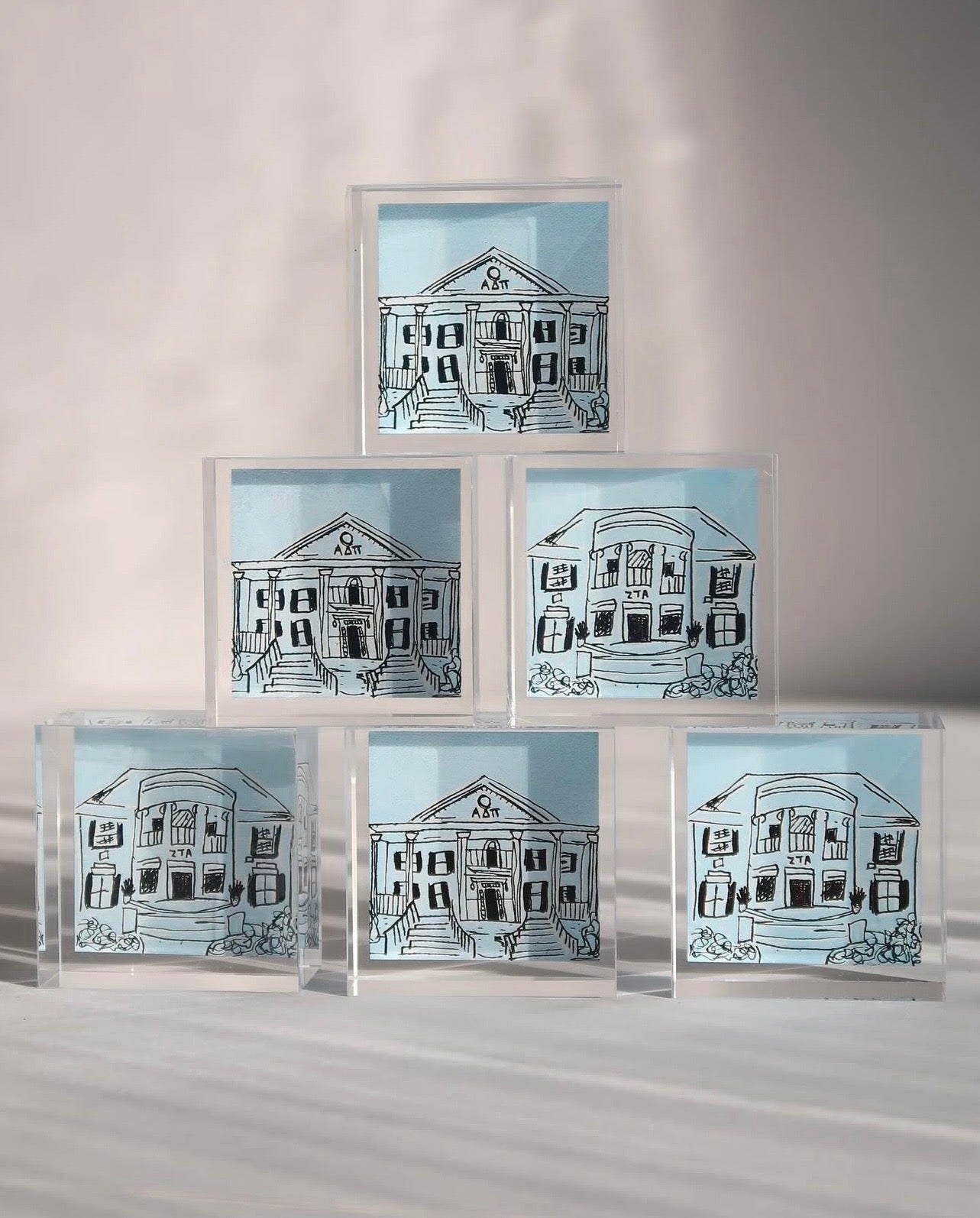 Acrylic Sorority House