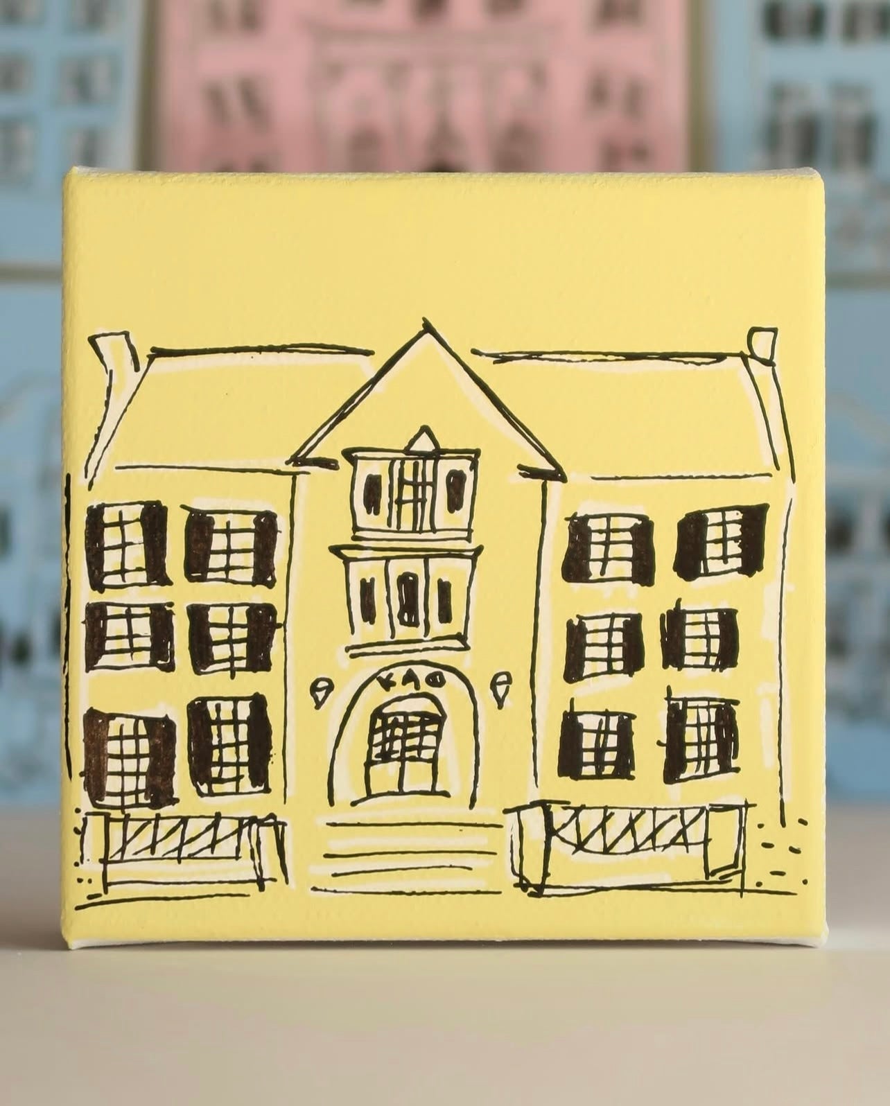 Sorority House Painting