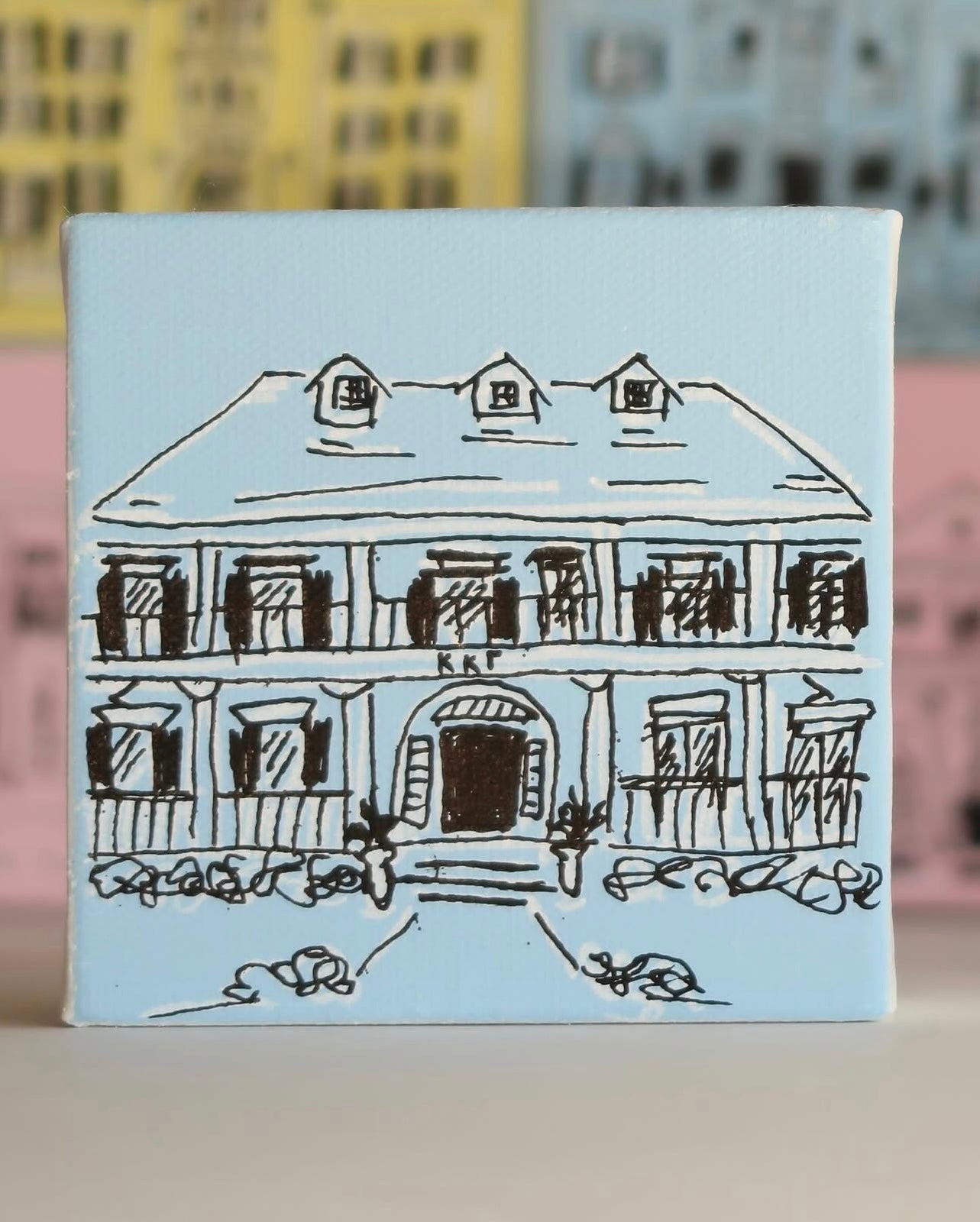 Sorority House Painting