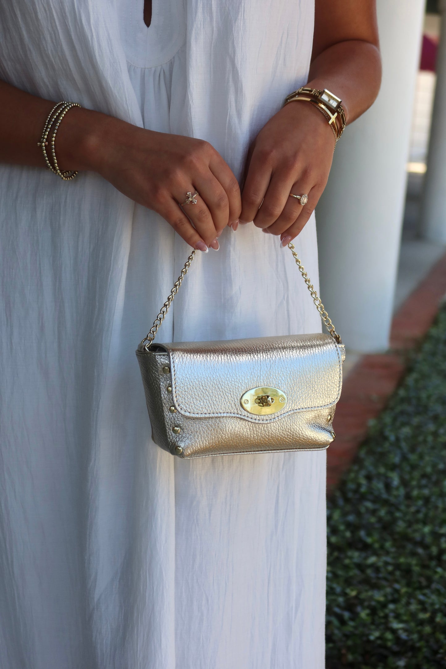 Gold Mini Purse