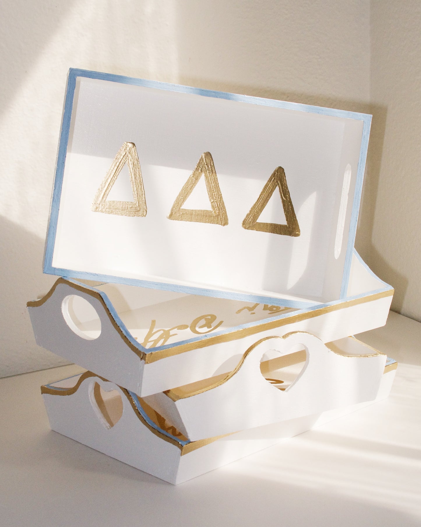 Sorority Greek Symbols Trays