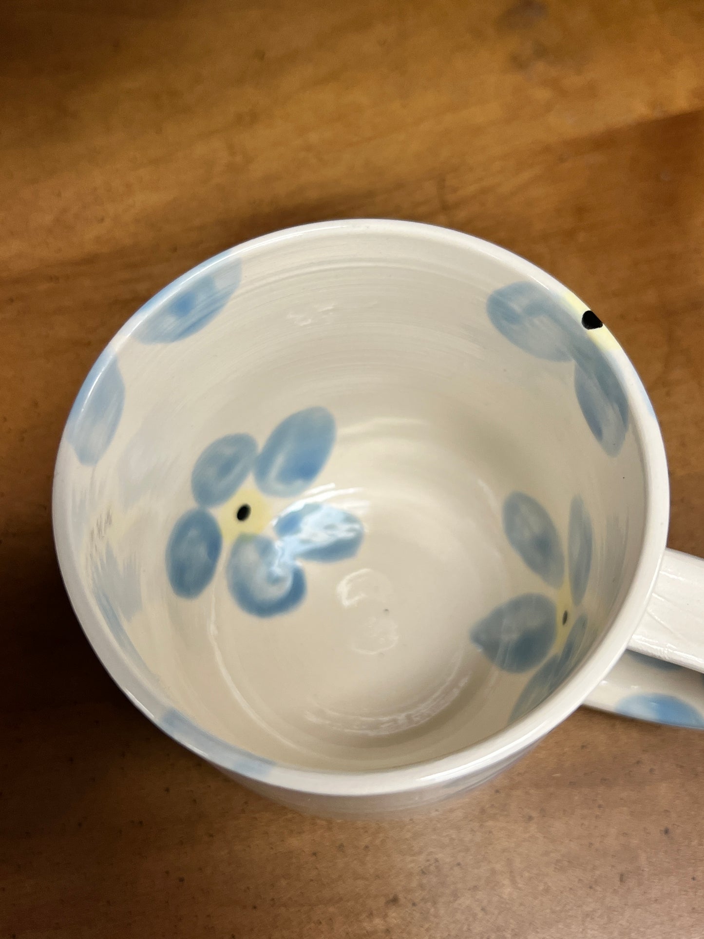 Blue Floral Mug