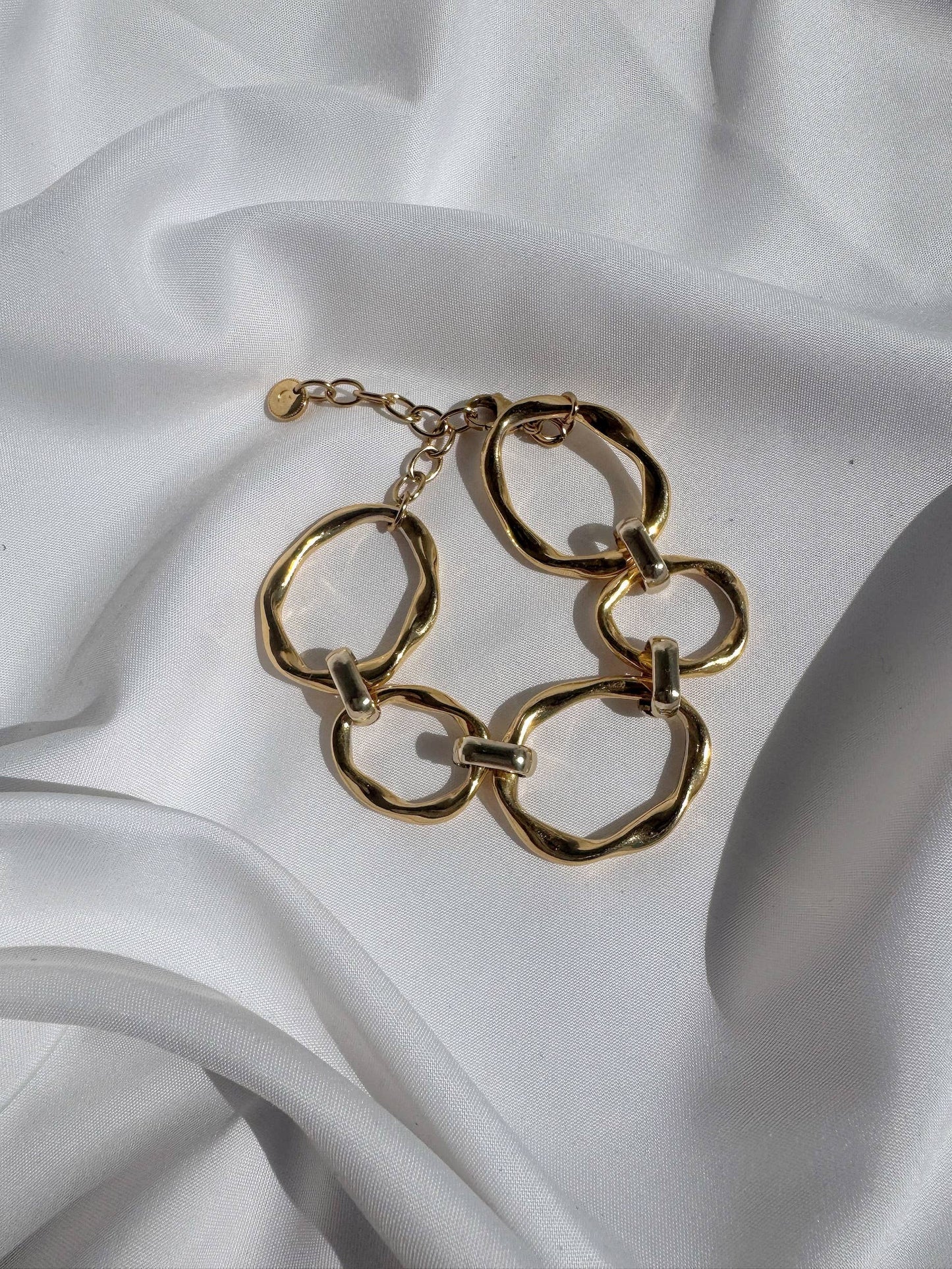 Gold Chunky Link Bracelet