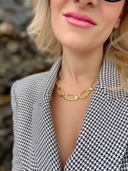 Gold Dainty Chain Necklace