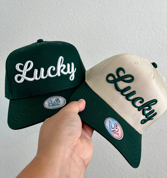 Lucky Embroidered Hat