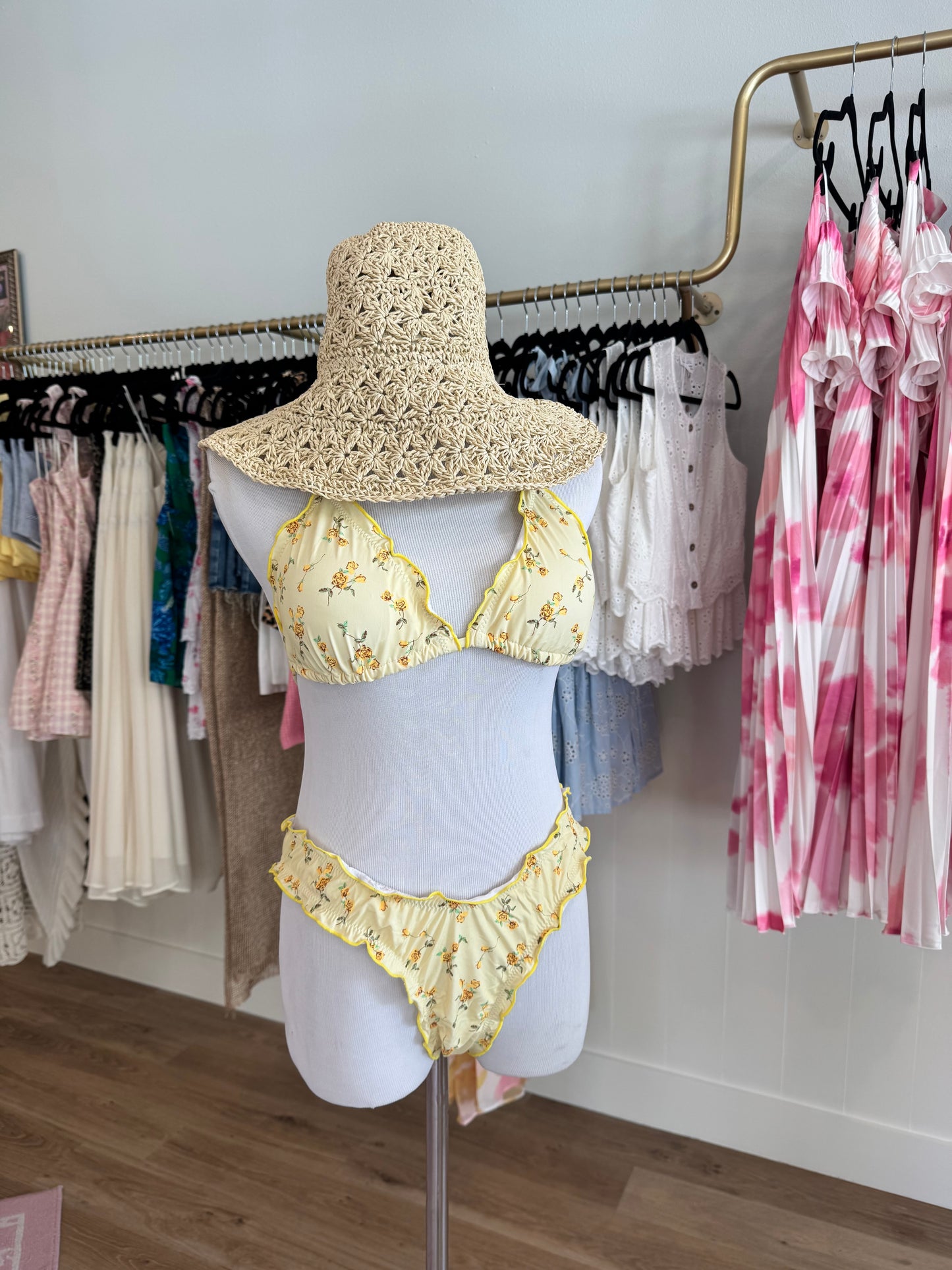 Floral Bikini Top
