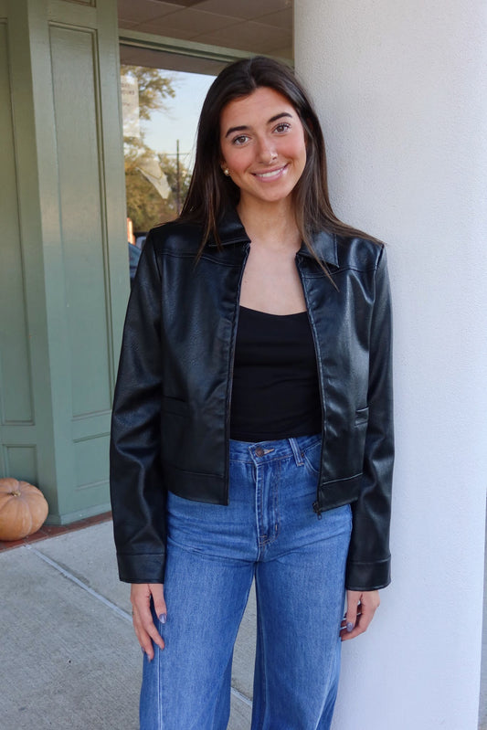 Nina Leather Jacket