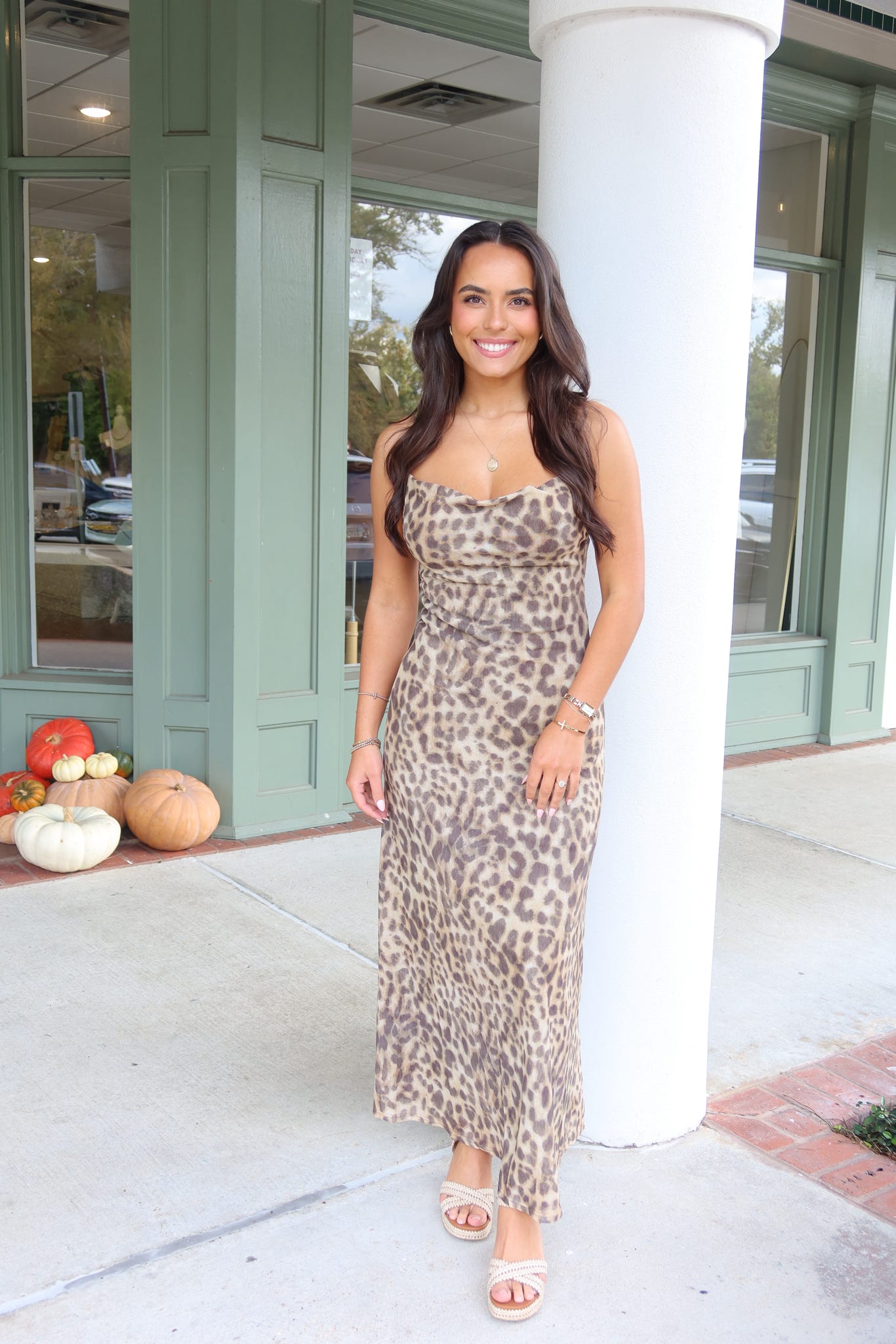 Leopard Maxi Dress