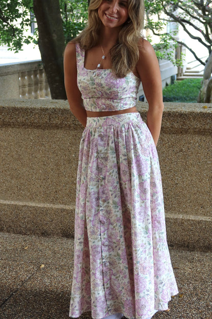 Lila Midi Skirt