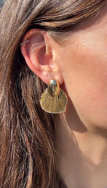 Large Shell Earrings