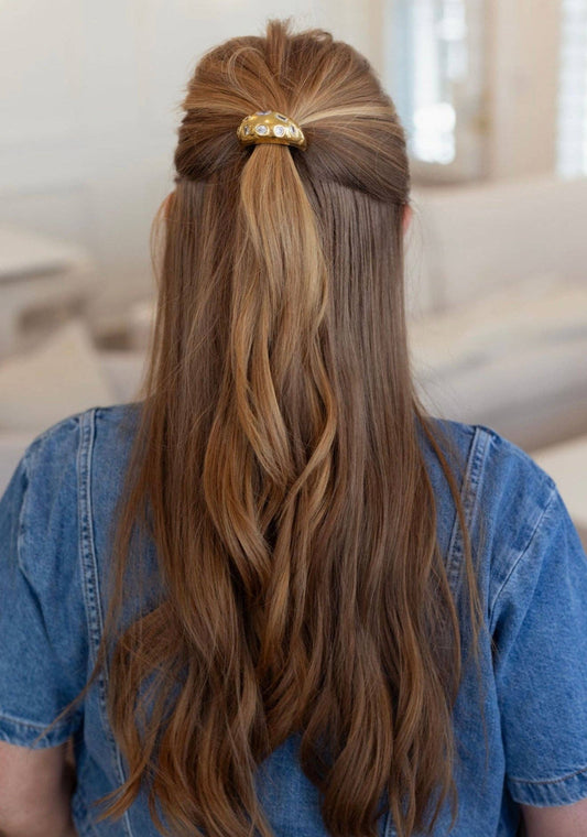 BLING HAIR TIE: GOLD