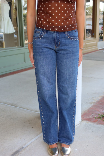 Studded Jeans