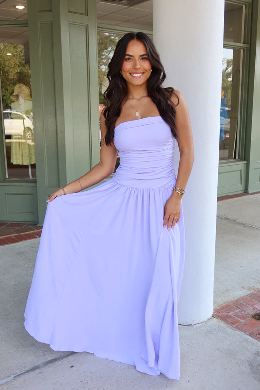 Lilac Maxi Dress